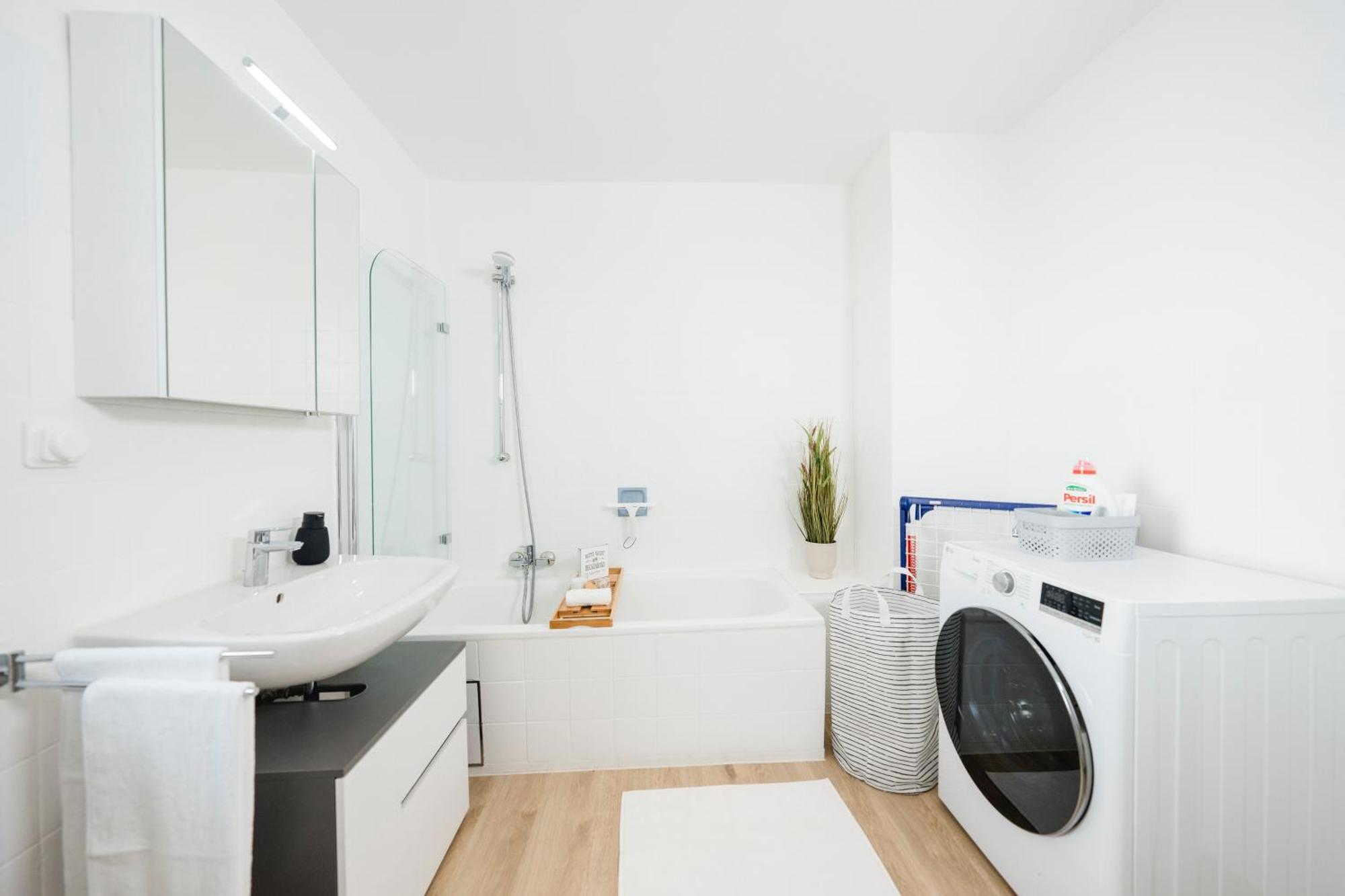 Stadtrand Oase Karlsruhe Mit Balkon Luaran gambar