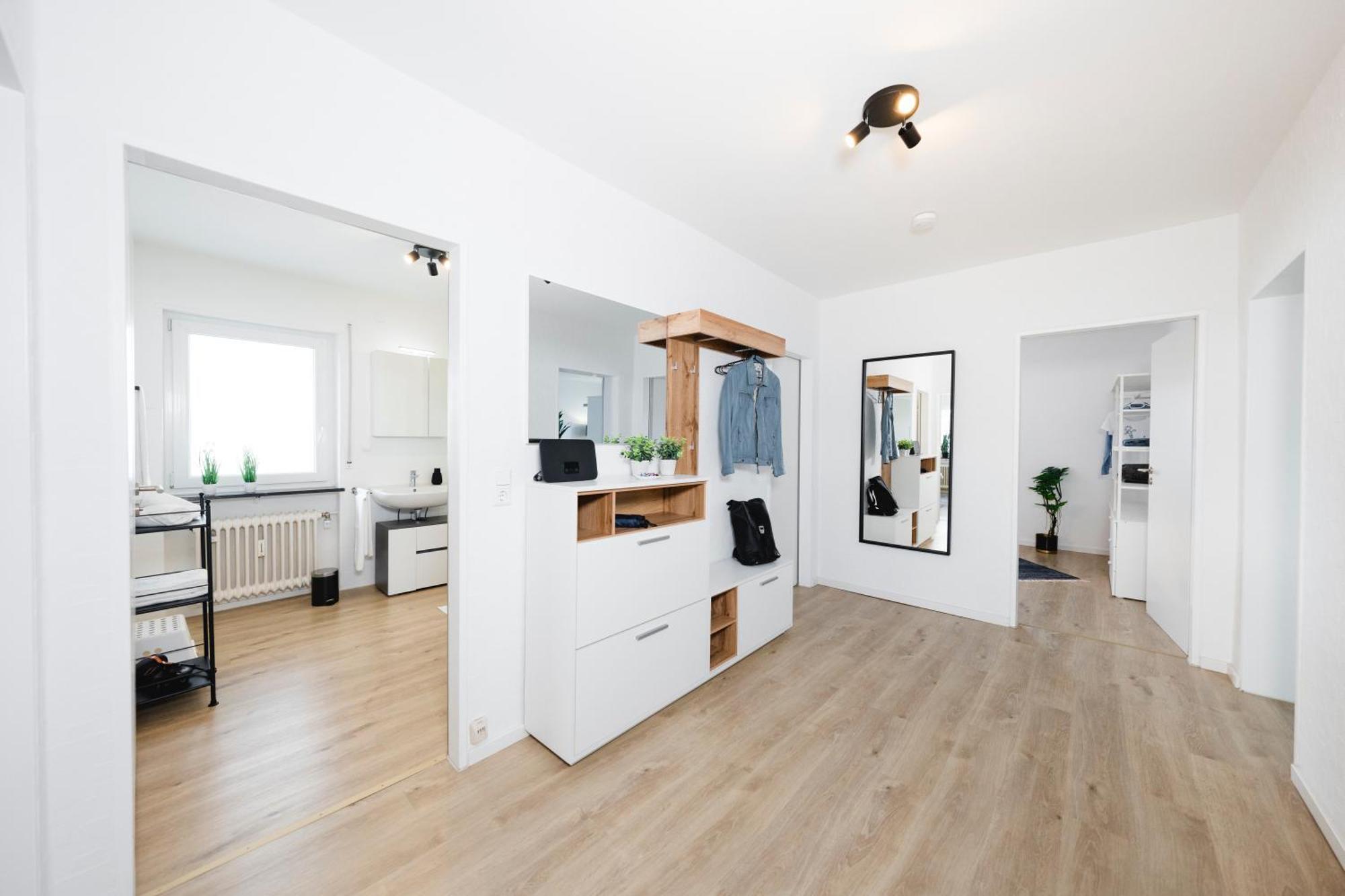 Stadtrand Oase Karlsruhe Mit Balkon Luaran gambar