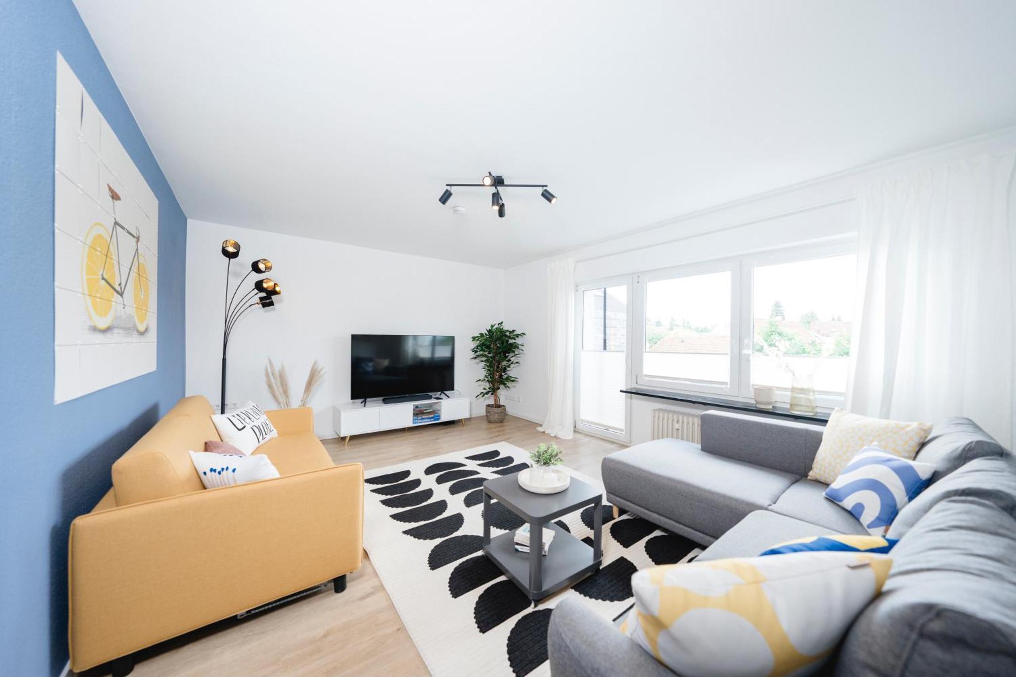 Stadtrand Oase Karlsruhe Mit Balkon Luaran gambar