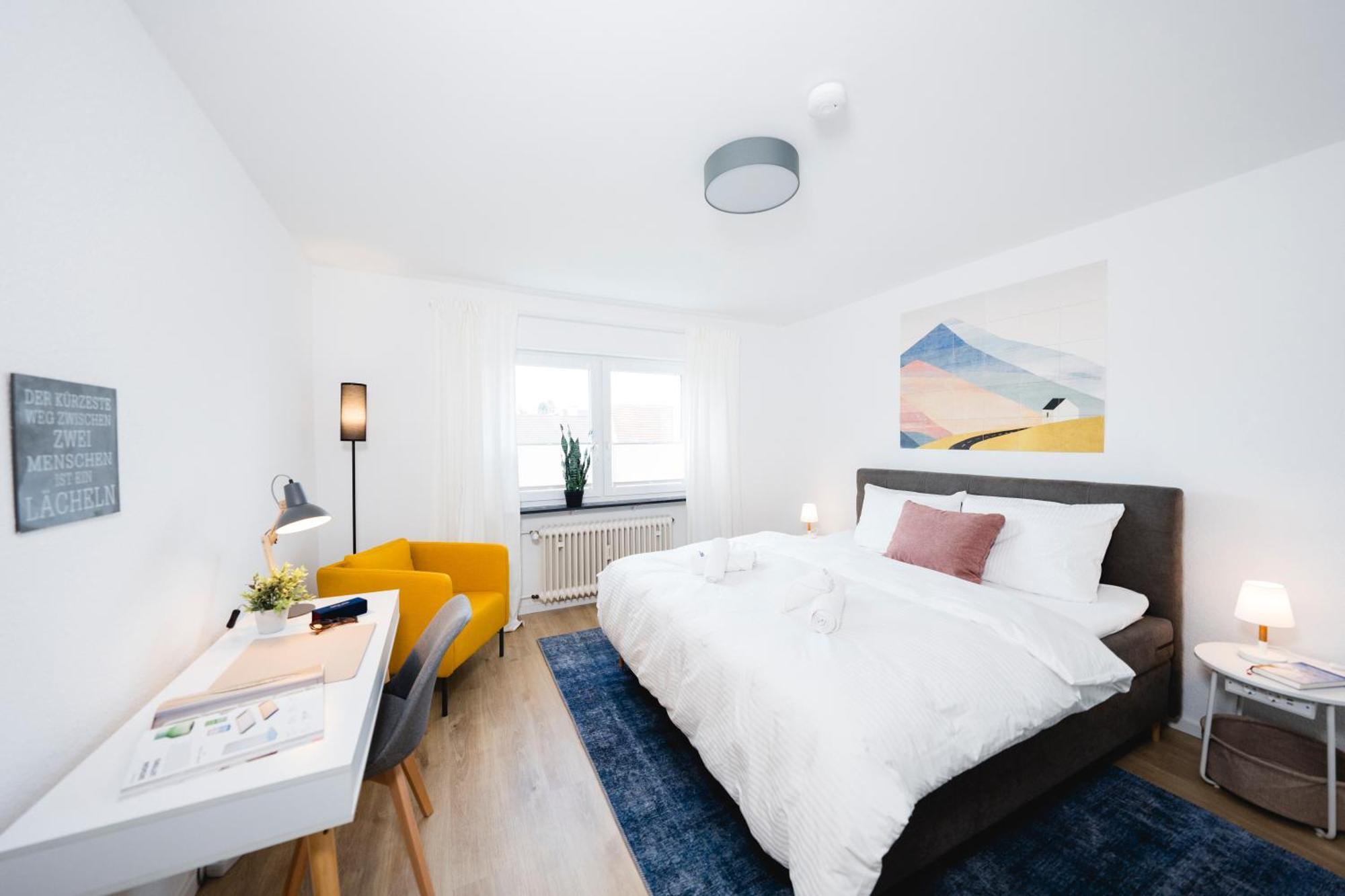 Stadtrand Oase Karlsruhe Mit Balkon Luaran gambar